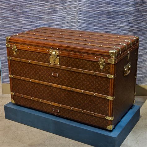 louis vuitton trunks and locks|louis vuitton side trunk monogram.